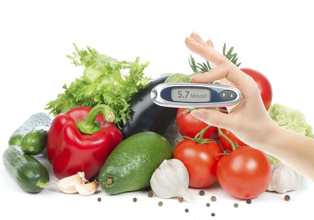 Овощи при диабете